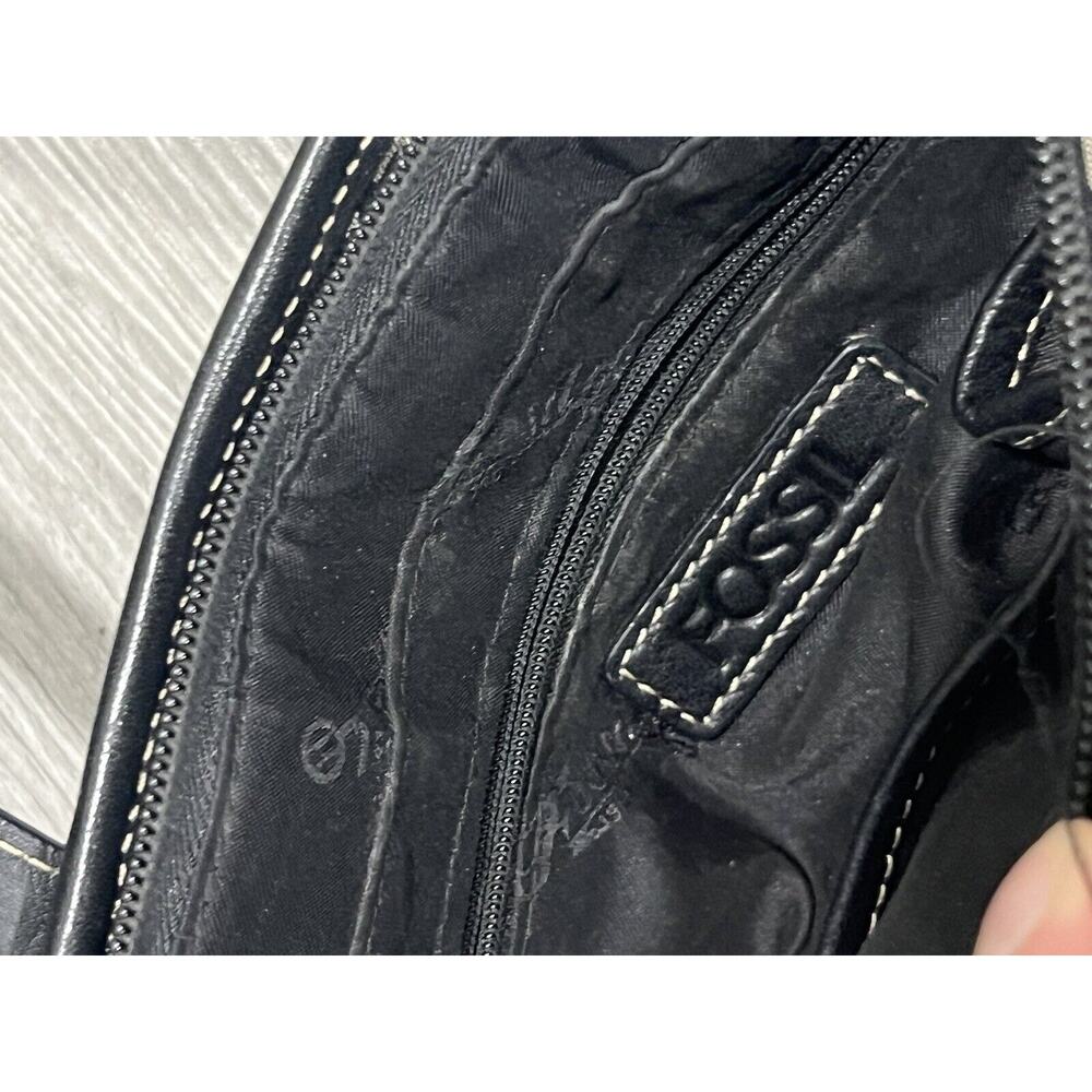 Fossil Genuine Purse Patchwork Multi-Color Block … - image 6